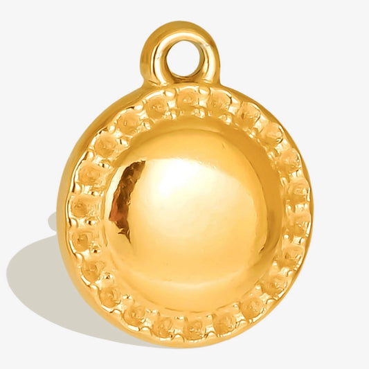 1 Piece 13*16mm 304 Stainless Steel 18K Gold Plated Geometric Pendant Jewelry Accessories