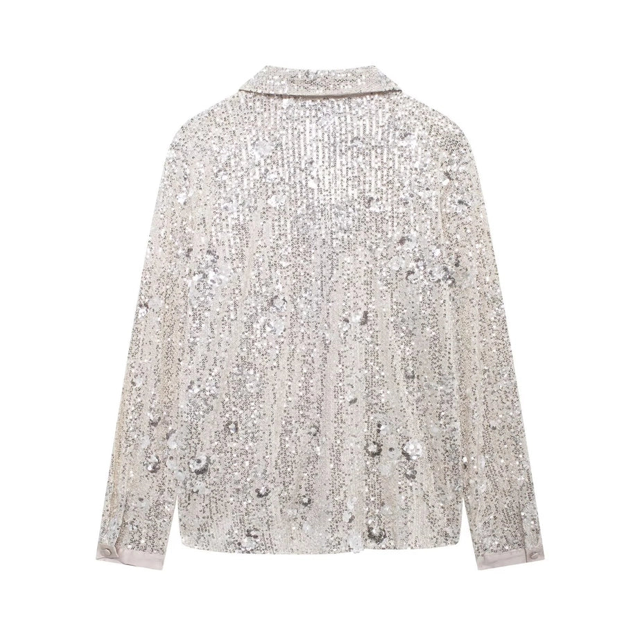 Women's Blouse Long Sleeve Blouses Simple Style Streetwear Solid Color