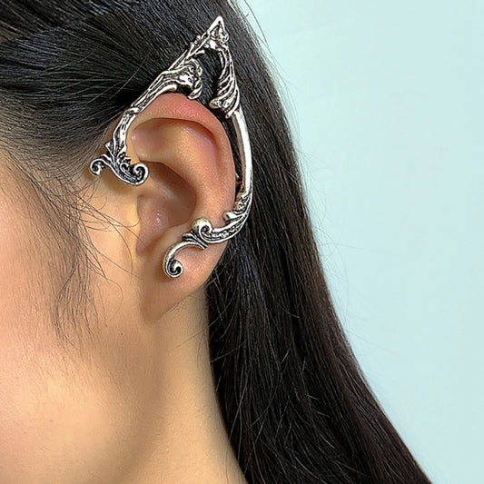 1 Piece Retro Geometric Plating Alloy Ear Cuffs Ear Studs