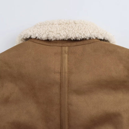 Women's Vacation Simple Style Solid Color Zipper Coat Casual Jacket