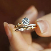 [Mosang Diamond + Certificate + Black Card + Waist Code] 1 karat
