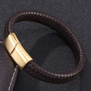 Brown Leather [Gold]
