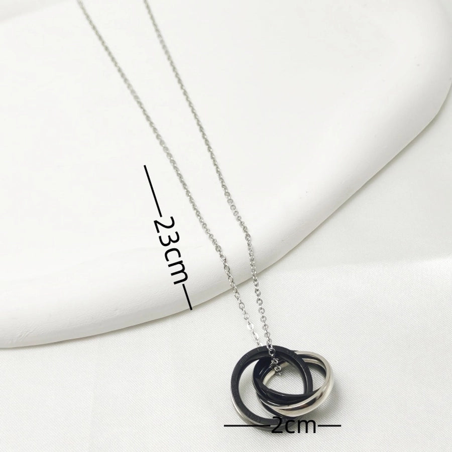 Jewelry Hip-Hop Boyfriend Letter 304 Stainless Steel Sweater Chain