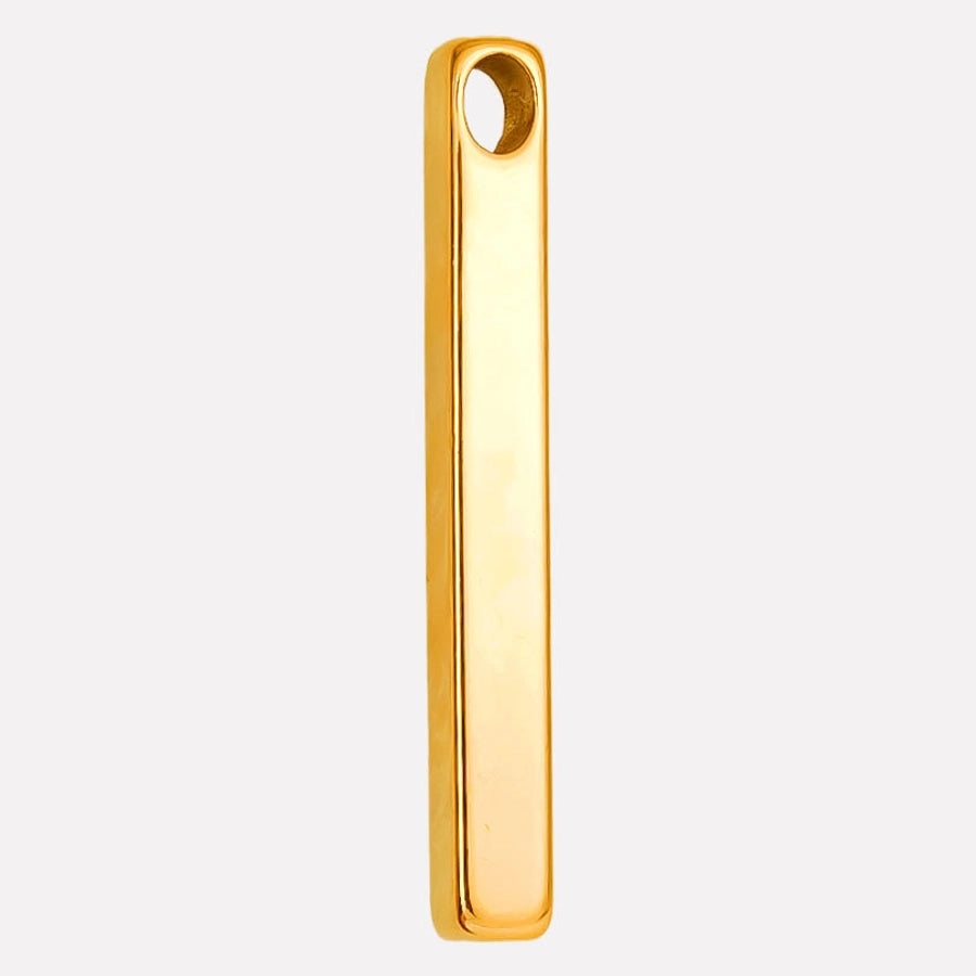 1 Piece 304 Stainless Steel 18K Gold Plated Geometric Pendant