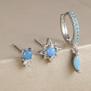 Y26258 Silver-Blue Set