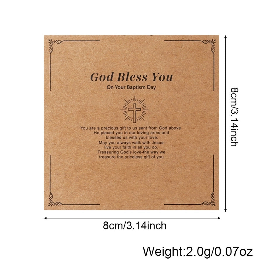 Simple Style Cross Resin Wax line  String Bracelets