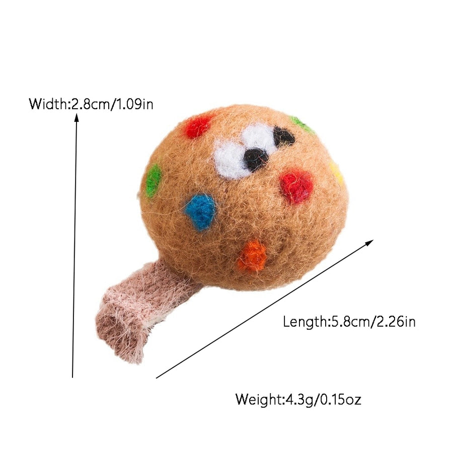 Children Unisex Cute Animal Star Cherry Cashmere Hair Clip