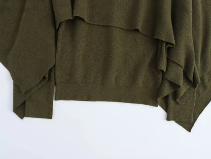 Women's Knitwear Long Sleeve Sweaters & Cardigans Casual Solid Color