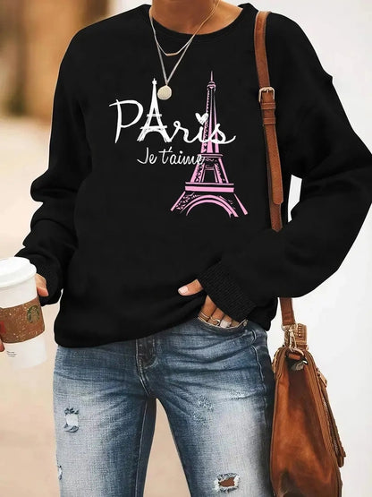 Hoodies & Sweatshirts Long Sleeve Vacation Simple Style Animal