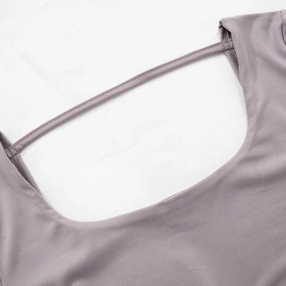 Women's T-shirt Short Sleeve T-Shirts Streetwear Solid Color