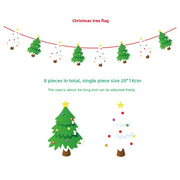 Christmas tree flag