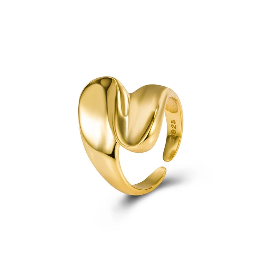 925 Sterling Silver Geometric Rings