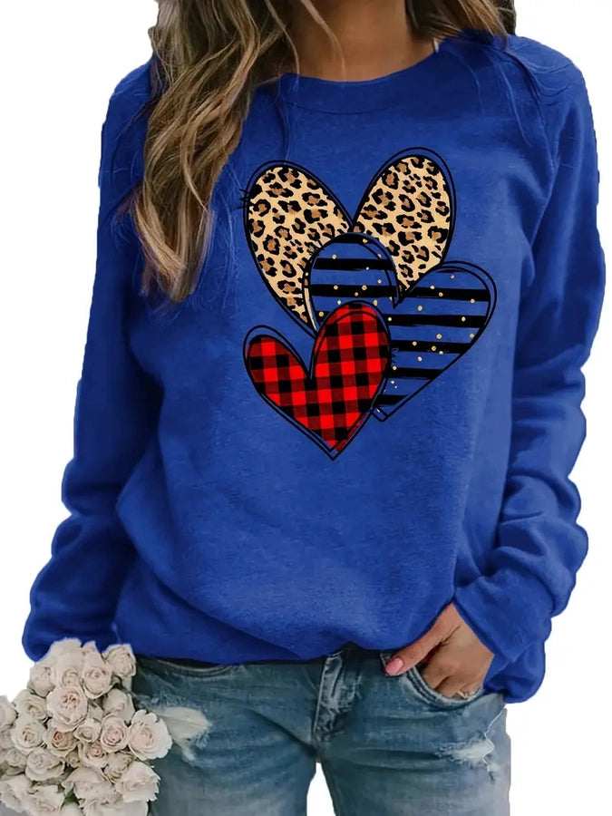 Hoodies & Sweatshirts Long Sleeve Vacation Simple Style Animal