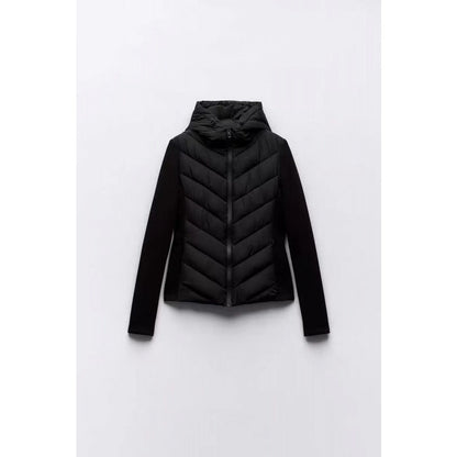 Women's Vacation Simple Style Solid Color Zipper Coat cotton clothes