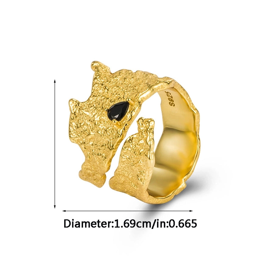 925 Sterling Silver Geometric Rings