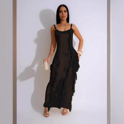 Women's Grid Elegant Sexy Cover Ups