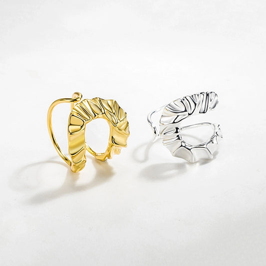 925 Sterling Silver Geometric Adjustable Ring Open Rings Rings