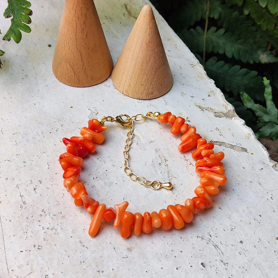 IG Style Casual Streetwear Irregular Shell Copper Beaded Chain Beaded Bracelets