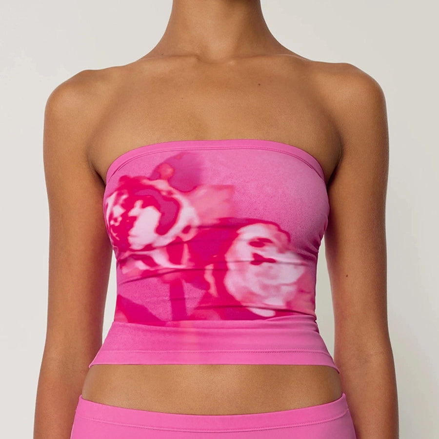 Women's T-shirt Sleeveless Tank Tops Streetwear Flower