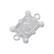 Vd1673 White Gold Color Pearl Poker a