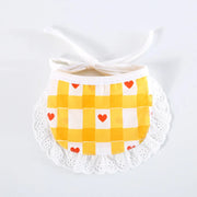 Yellow Grid Bib