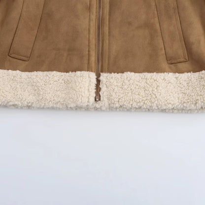 Women's Vacation Simple Style Solid Color Zipper Coat Casual Jacket