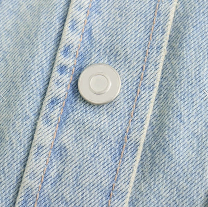 Women's Streetwear Solid Color Coat Denim Jacket