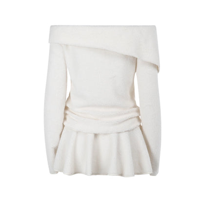 Holiday Women's Elegant Solid Color Spandex Polyester Skirt Sets Skirt Sets