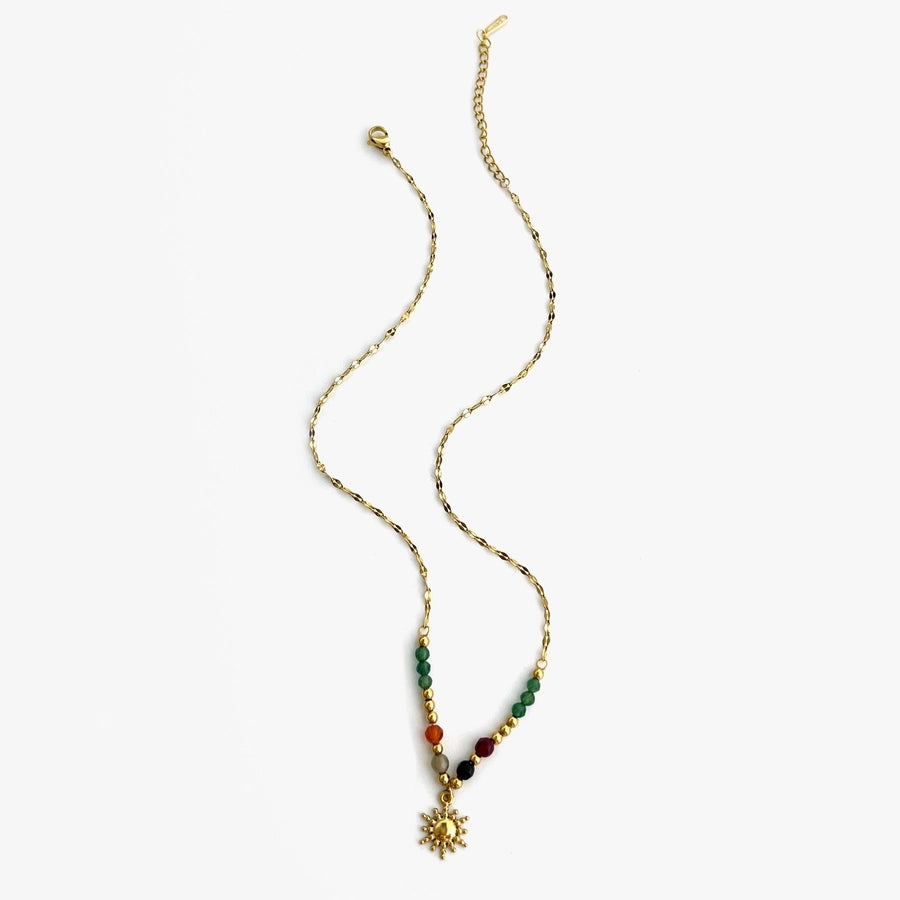 Jewelry Vintage Style Classic Style Geometric 316L Stainless Steel  18K Gold Plated Necklace