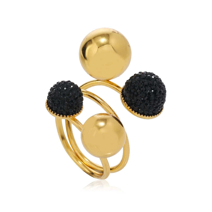 Elegant Geometric Alloy Women's Rings