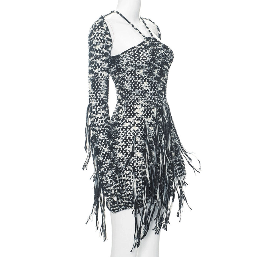 Masquerade Women's Streetwear Color Block Spandex Polyacrylonitrile Fiber Skirt Sets Skirt Sets