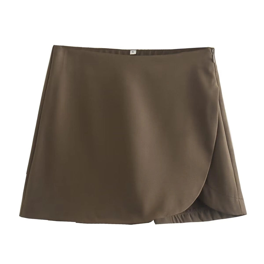 Women's Daily Simple Style Solid Color Shorts Pocket Casual Pants