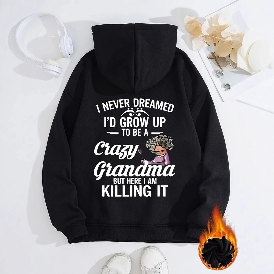 Hoodies & Sweatshirts Long Sleeve Streetwear Letter