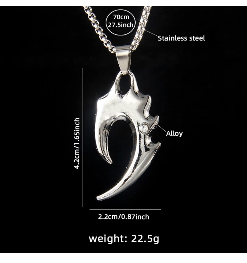 Hip-Hop Rock Geometric 201 Stainless Steel Alloy Plating Unisex Pendant Necklace