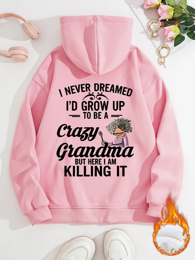 Hoodies & Sweatshirts Long Sleeve Streetwear Letter