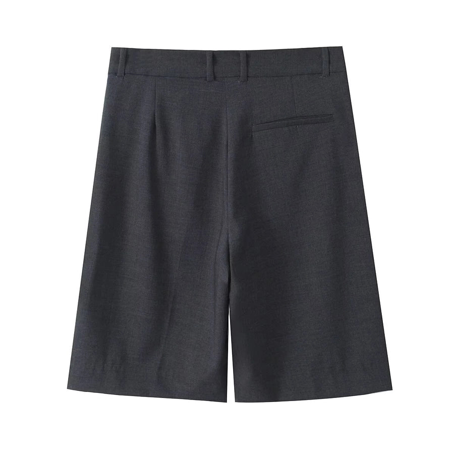 Daily Women's Casual Solid Color Spandex Polyester Leisure Suit Pants Sets Shorts Sets