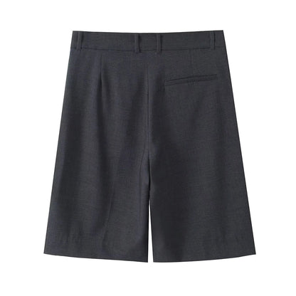 Daily Women's Casual Solid Color Spandex Polyester Leisure Suit Pants Sets Shorts Sets