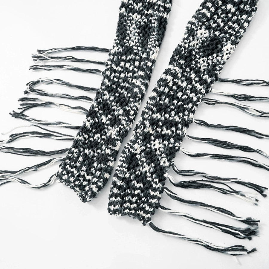 Masquerade Women's Streetwear Color Block Spandex Polyacrylonitrile Fiber Skirt Sets Skirt Sets