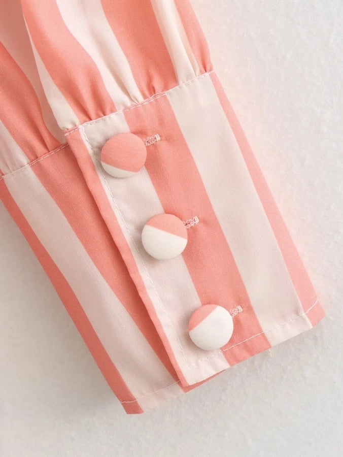 Women's Blouse Long Sleeve Blouses Vacation Simple Style Multicolor