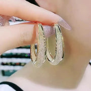 Mesh Hoop Earrings