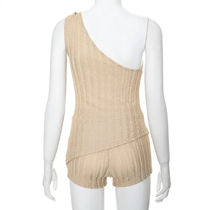 Daily Women's Sexy Solid Color Spandex Polyester Shorts Sets Shorts Sets