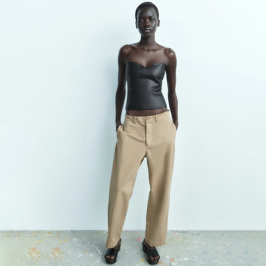 Women's Camisole Tank Tops Streetwear Solid Color