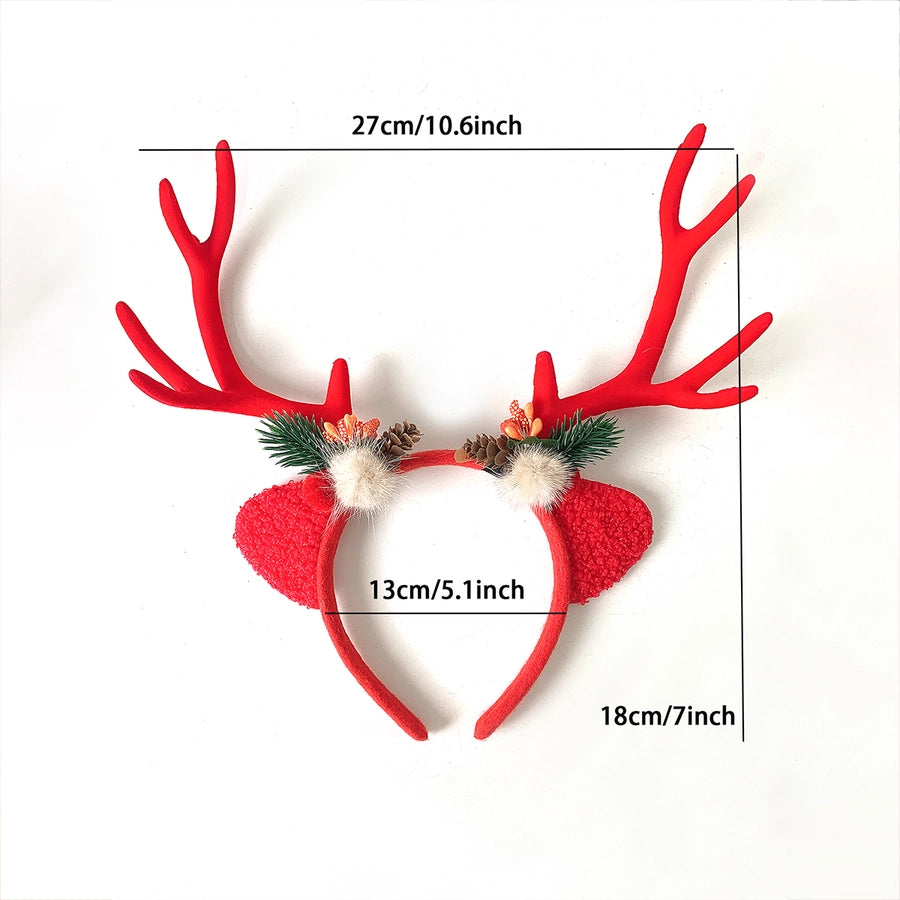 Women's Cute Antlers Synthetic Resin Hair Band