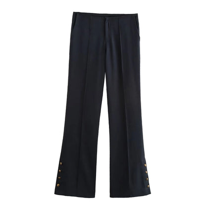 Holiday Daily Women's Vacation Simple Style Solid Color Spandex Polyester Pants Sets Pants Sets
