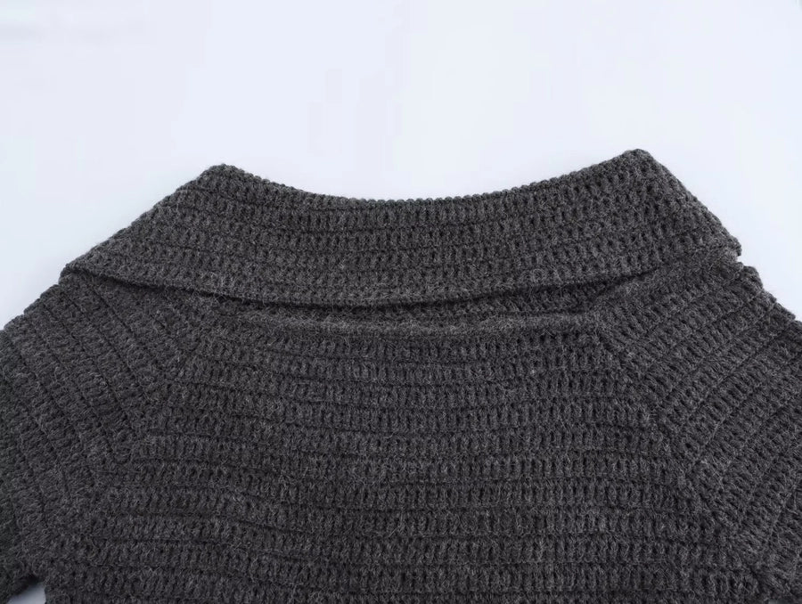 Women's Sweater Long Sleeve Sweaters & Cardigans Vacation Simple Style Solid Color