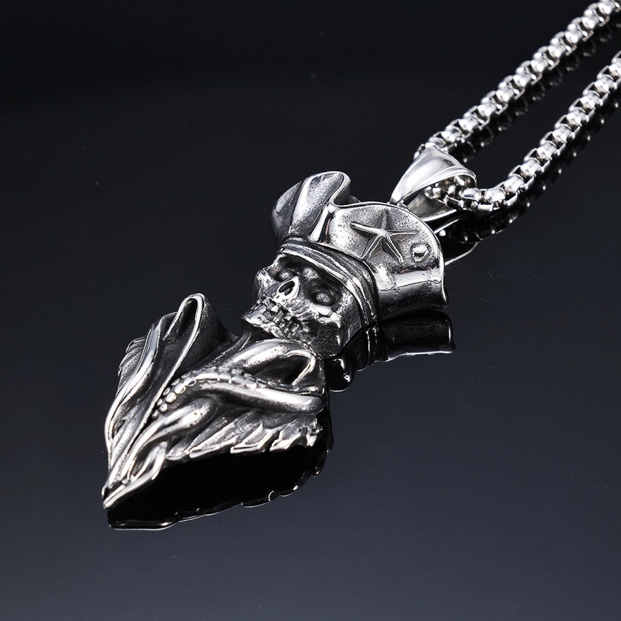 Retro Skull 304 Stainless Steel Unisex