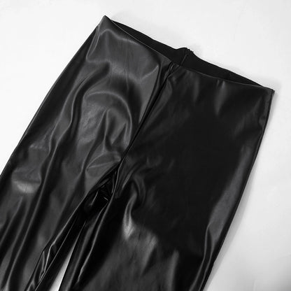 Daily Women's Streetwear Solid Color Spandex Polyester Pants Sets Pants Sets