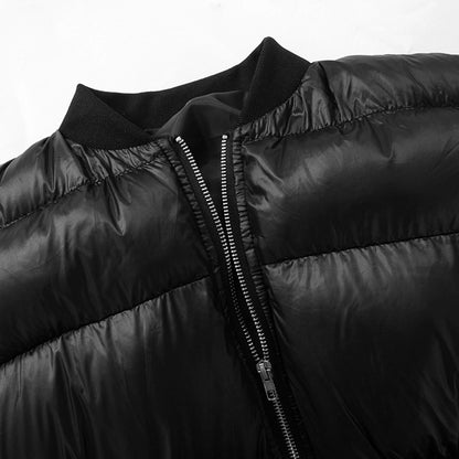 Women's Streetwear Solid Color Zipper Coat