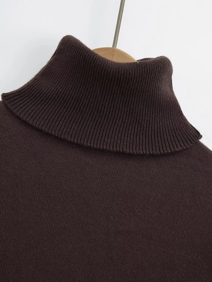 Women's Sweater Long Sleeve Sweaters & Cardigans Vacation Simple Style Solid Color