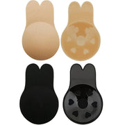Rabbit Ears 2 Pairs (1 Black 1 Skin)